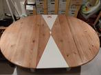 Houten Ronde Tafel, uitschuifbaar met uniek design!, Ophalen