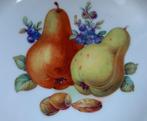 Wille & Co Amsterdam 3 borden met fruit met gouden randjes, Antiek en Kunst, Ophalen of Verzenden