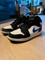 Nike air jordan 1 mid black racer blue white size 40EU, Verzenden, Gebruikt, Schoenen