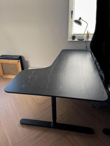 IKEA Bekant hoekbureau (rechts) zwart 160x110cm - afbeelding 4
