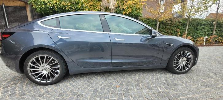 Tesla Model 3 Long Range AWD 75kWh Full FSD HW3.0 z.g.a.n., Auto's, Tesla, Particulier, Model 3, 360° camera, 4x4, ABS, Achteruitrijcamera