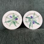 Emma Bridgewater- servies- OLIVES- 2 Tiny Plates- Zeldzaam!, Ophalen of Verzenden, Zo goed als nieuw, Bord(en), Overige stijlen