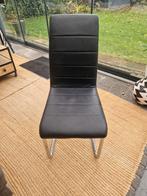 Zwarte eetkamerstoel vintage, retro, Ophalen