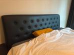 160 220 Hotel bed met zacht hoog hoofdbord, 160 cm, Gebruikt, Ophalen of Verzenden, 220 cm
