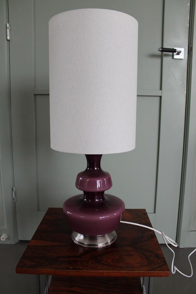 Holmegard tafellamp, Huis en Inrichting, Lampen | Tafellampen, Zo goed als nieuw, 75 cm of meer, Glas, Ophalen