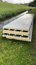 Geïsoleerde Dakplaten - 45m2 - Goedkope Partij!, Doe-het-zelf en Verbouw, Platen en Panelen, Ophalen, Gebruikt, Overige materialen