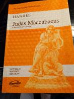 Händel Judas Maccabaeus, Muziek en Instrumenten, Bladmuziek, Ophalen of Verzenden, Zo goed als nieuw, Artiest of Componist, Klassiek