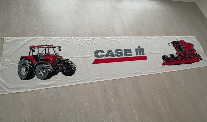 Reklame Spandoek Case IH Maxxum International, Hobby en Vrije tijd, Overige Hobby en Vrije tijd, Nieuw, Ophalen