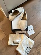 Canvas instappers 37,5 beige gucci loafers, Kleding | Dames, Schoenen, Ophalen of Verzenden, Zo goed als nieuw, Beige, Instappers