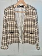 Zara tweed jasje blazer xs, Kleding | Dames, Ophalen of Verzenden, Zo goed als nieuw, Maat 34 (XS) of kleiner