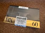 2x Maxell MX60 cassette type IV, Ophalen, 2 t/m 25 bandjes, Overige genres, Nieuw in verpakking