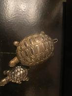 Bronzen Schildpadden Set, Ophalen of Verzenden, Brons