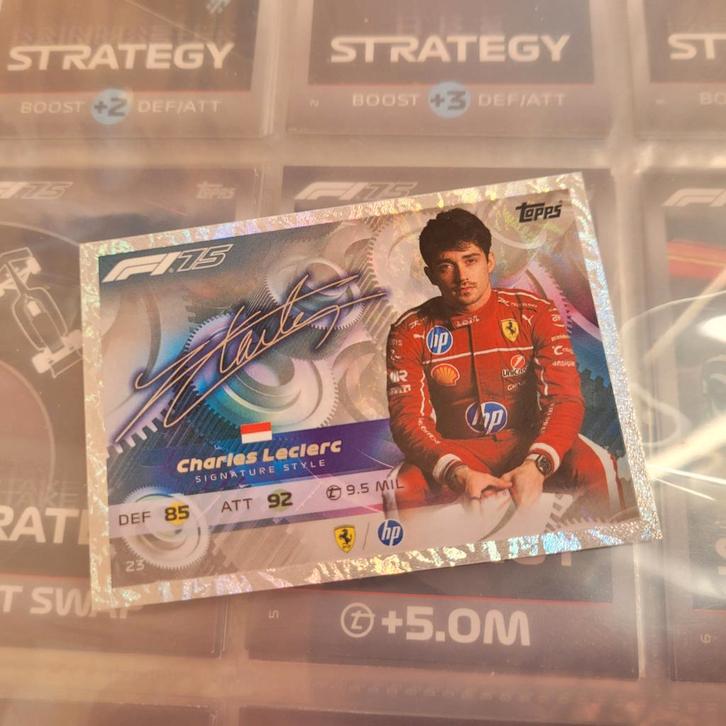 F1 Turbo Attax 2025 23 Charles Leclerc Signature Style EU/UK, Verzamelen, Automerken, Motoren en Formule 1, Nieuw, Formule 1, Ophalen of Verzenden