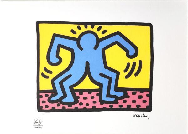 Keith Haring - Rare Twins, Antiek en Kunst, Kunst | Litho's en Zeefdrukken, Ophalen of Verzenden