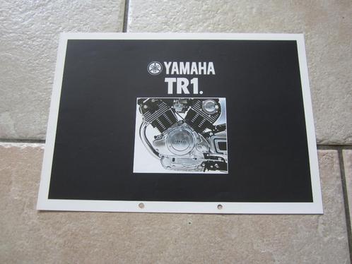 Yamaha TR1 brochure folder 1981, Motoren, Handleidingen en Instructieboekjes, Yamaha, Ophalen of Verzenden