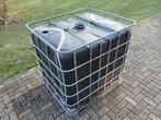 IBC vloeistofcontainer 1000 liter, Tuin en Terras, 150 liter of meer, Ophalen, Gebruikt