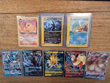 Umbreon / Vaporeon / Flareon / Eevee set | Pokemon kaarten 