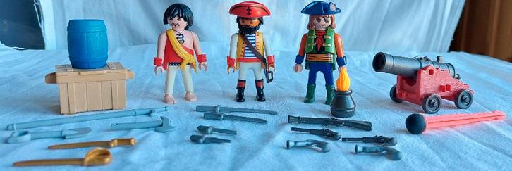 Playmobil 5136 Piratenbende III, Kinderen en Baby's, Speelgoed | Playmobil, Gebruikt, Complete set, Ophalen of Verzenden