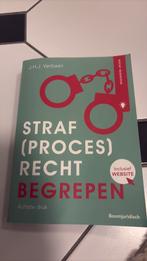 J.H.J. Verbaan - Straf(proces)recht begrepen, Boeken, Ophalen of Verzenden, Zo goed als nieuw, J.H.J. Verbaan