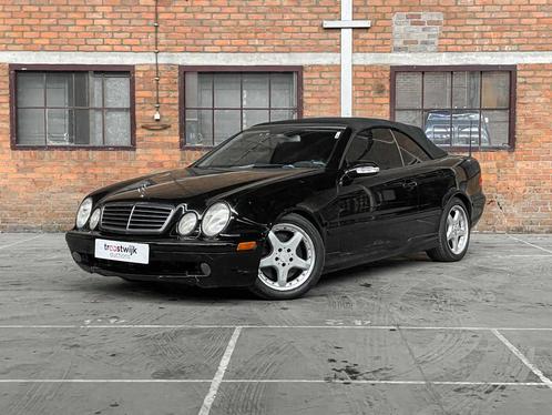 Mercedes-Benz CLK55 AMG Cabriolet 5.4 V8 367pk 2002 CLK-Klas, Auto's, Mercedes-Benz, Bedrijf, CLK, Open dak, Overige brandstoffen