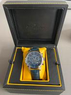 Fromanteel horloge chrono nautique blue, 42 mm, Overige merken, Leer, Staal, Polshorloge