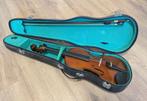 4/4 Viool met strijkstok in koffer, Muziek en Instrumenten, Strijkinstrumenten | Violen en Altviolen, Ophalen, Gebruikt, Viool