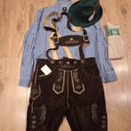Lederhose 50 overhemd hoed kousen oktoberfeest, Ophalen, Maat 48/50 (M), Steigenhofer, Overige thema's