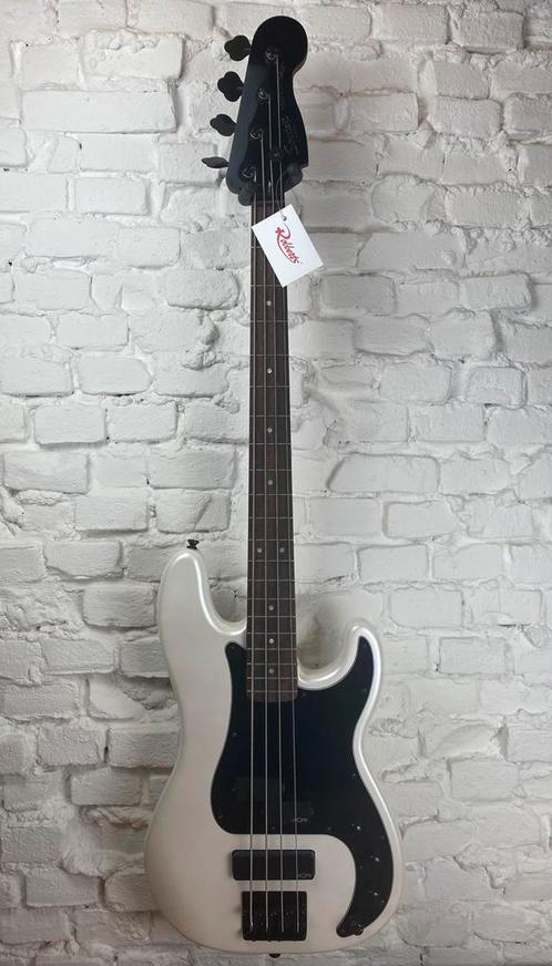 Squier Contemporary Active Precision Bass PH, Pearl White, Muziek en Instrumenten, Snaarinstrumenten | Gitaren | Bas, Zo goed als nieuw