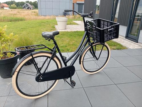 Altec Transportfiets 28 in mat zwart, Fietsen en Brommers, Fietsen | Dames | Damesfietsen, Zo goed als nieuw, Overige merken, Ophalen of Verzenden