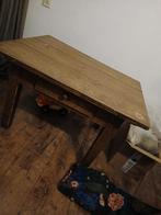 Mooi oud eiken tafeltje, Huis en Inrichting, Ophalen, 50 tot 100 cm, Tot twee personen, 50 tot 100 cm