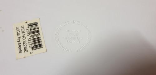 schaal melamine vleeswaren, Ophalen of Verzenden, 'T Olde Gre-j, Info@toldegrej.nl, Endepoelstraat 20f Didam