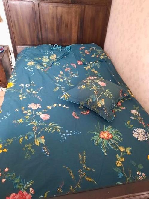 Pip studio dekbedovertrek 200x200 Fleur grandeur blauw, Huis en Inrichting, Slaapkamer | Beddengoed, Zo goed als nieuw, Dekbedovertrek