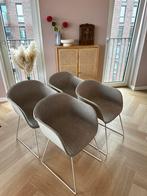 4x kuipstoel Met Armleuning Beige Moris Karwei, Huis en Inrichting, Stoelen, Ophalen, Zo goed als nieuw, Vier, Stof