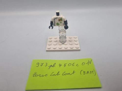 Lego torso Lab Coat (BAM), Kinderen en Baby's, Speelgoed | Duplo en Lego, Zo goed als nieuw, Lego, Complete set, Ophalen of Verzenden
