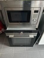 ETNA magnetron inbouw RVS, Witgoed en Apparatuur, Magnetrons, Ophalen of Verzenden, Inbouw, Draaiplateau, 45 tot 60 cm