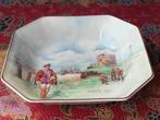 Mooi oud bord uit Engeland van Royal Doulton 22,3 cm.