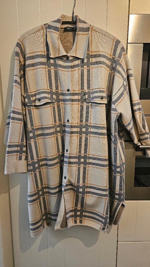 Geruite vest, Yesta, maat 4 (52), Yesta, Ophalen of Verzenden, Zo goed als nieuw, Trui of Vest