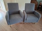 Gratis 2 grijze fauteuils/stoelen van Jysk, Huis en Inrichting, Fauteuils, Ophalen of Verzenden, Gebruikt, Minder dan 75 cm, 50 tot 75 cm