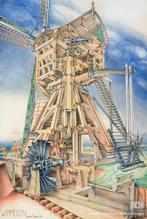 Molen (kleur) tekening van A.Sipman, Verzenden