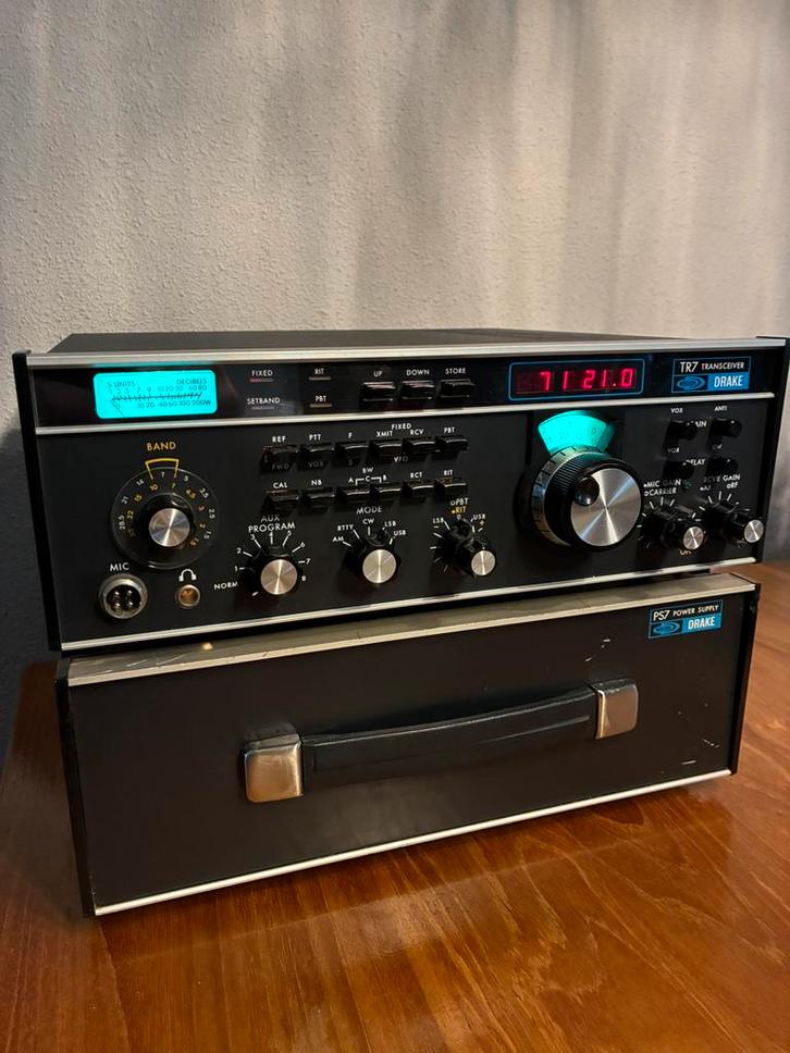 Drake tr7 met een ps7 voeding, Telecommunicatie, Zenders en Ontvangers, Gebruikt, Ophalen of Verzenden