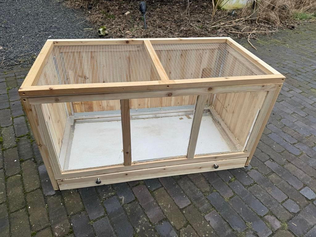 Hamster kooi hok terrarium 95x50x50, Ophalen, Gebruikt