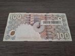 Biljet 100 gulden Steenuil, 1992, Postzegels en Munten, Bankbiljetten | Nederland, Ophalen of Verzenden, 100 gulden