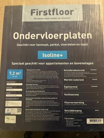 Isoline+ sound (Visgraat) Laminaat plaat 10mm 7,2m2 (1.25x) beschikbaar voor biedingen