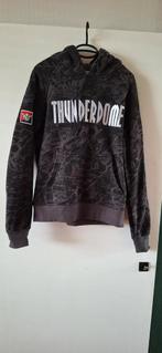 Thunderdome hoodie maat M, Maat 48/50 (M), Thunderdome, Zwart, Nieuw