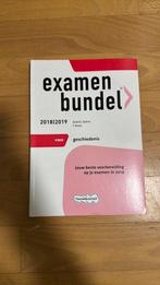 Geschiedenis VWO Examenbundel 2018/2019 zo goed als nieuw, Ophalen of Verzenden, Zo goed als nieuw, VWO, Geschiedenis