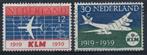 40 jaar KLM 1959, Verzenden, Na 1940, Gestempeld
