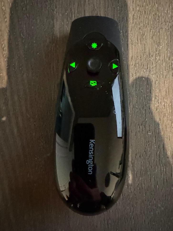 Kensington draadloze presenter met groenecursor, Computers en Software, Presenters, Gebruikt, Windows, Ophalen of Verzenden