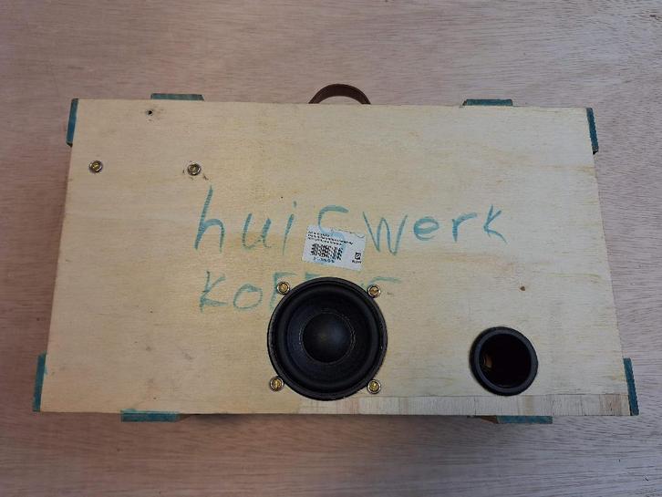 Audio versterker koffer, Hobby en Vrije tijd, Elektronica-componenten, Gebruikt, Ophalen