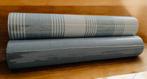 Twee rollen Vliesbehang (blauw-grijs), Ophalen, Grijs
