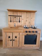Speelgoedkeuken steigerhout, Ophalen, Zo goed als nieuw, Hout